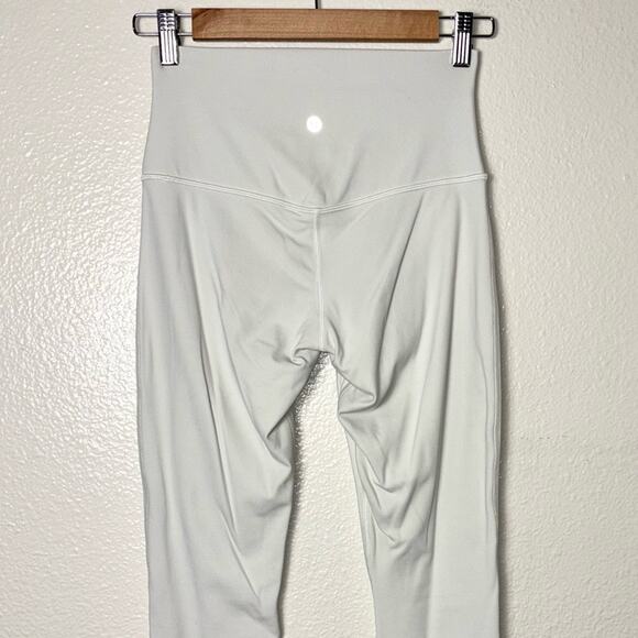 Lululemon Align High-Rise Lined Crop 23" Women's Size 6 in color Bone #W6BGLS - Picture 12 of 16
